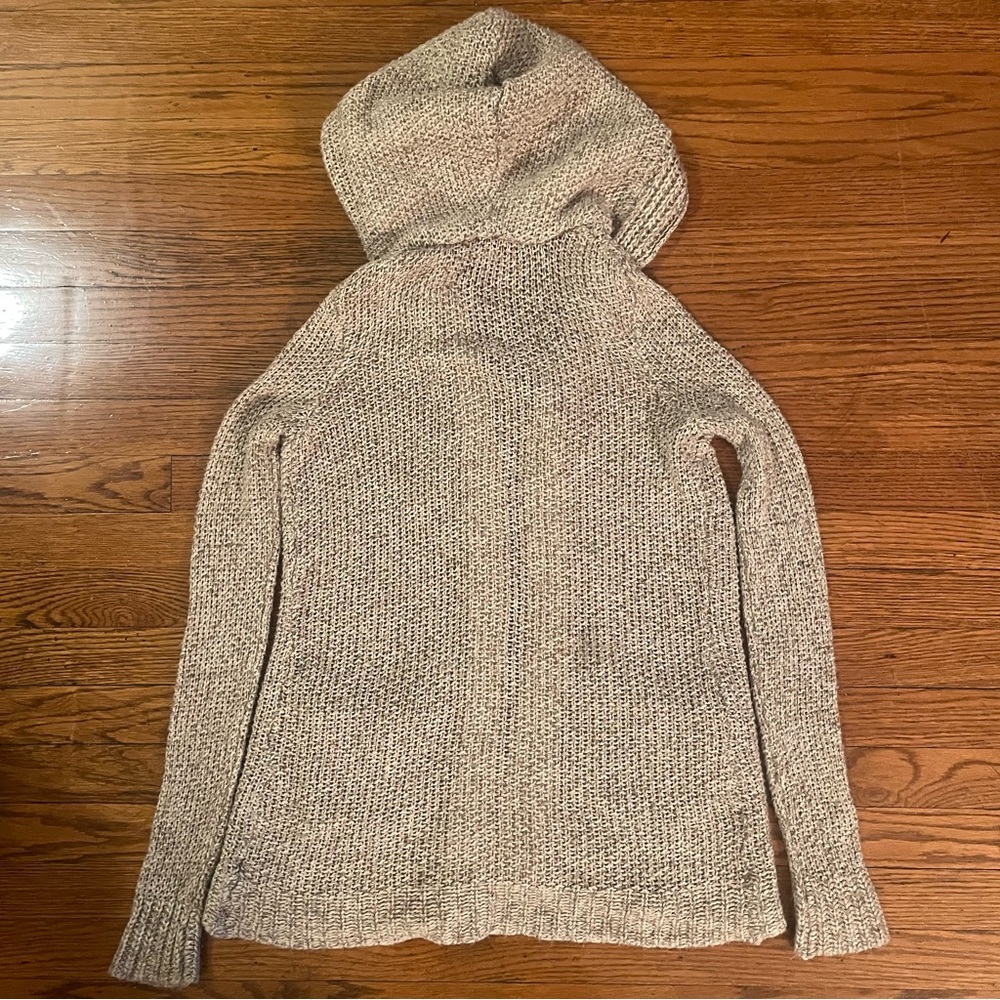 Maurices Cozy Open Knit Hooded Cardigan Sweater with Pockets - Picture 4 of 6